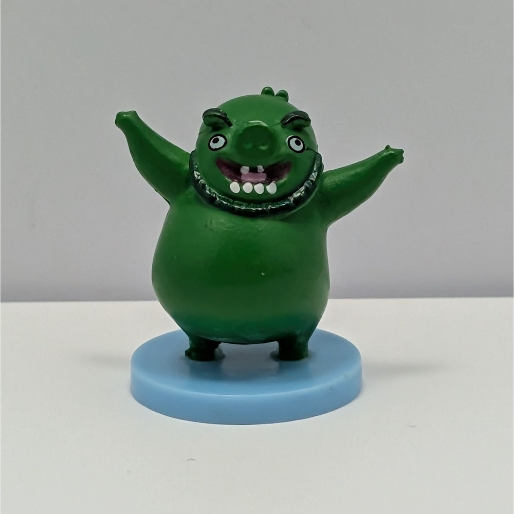 Leonard King Pig Angry Birds Movie 2 Drink & Play Figure 2019 Rovio Green Toy